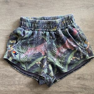 Aviator Nation Jungle Print Shorts XS
